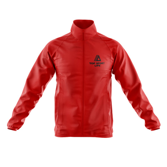 Червена ветровка