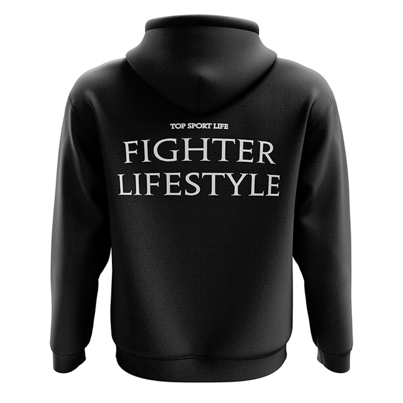 Sweat noir Fighter Lifestyle