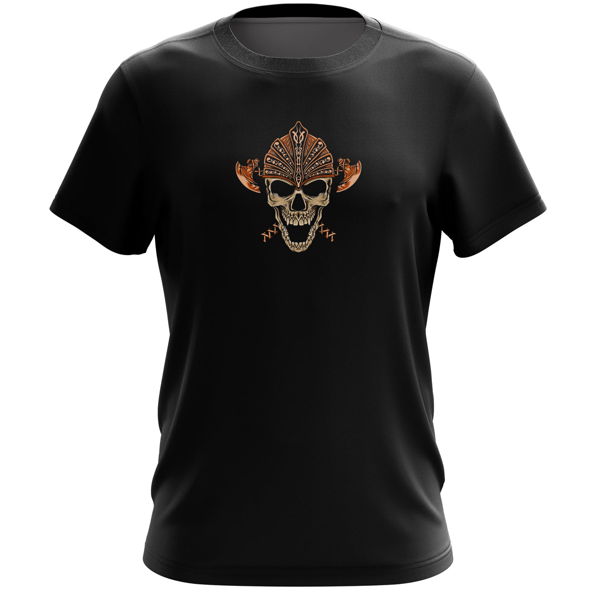 Skull cotton T-shirt