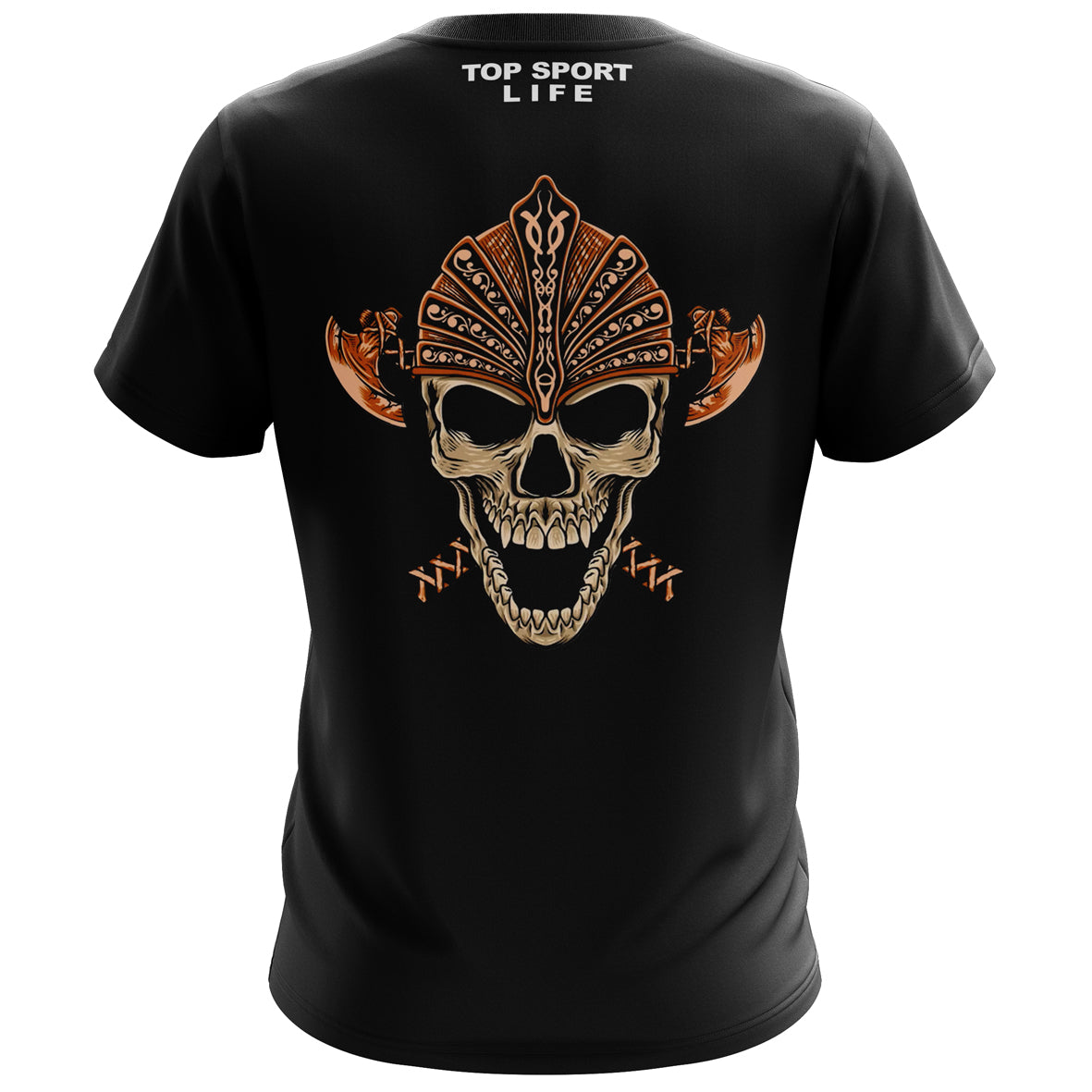 Skull cotton T-shirt